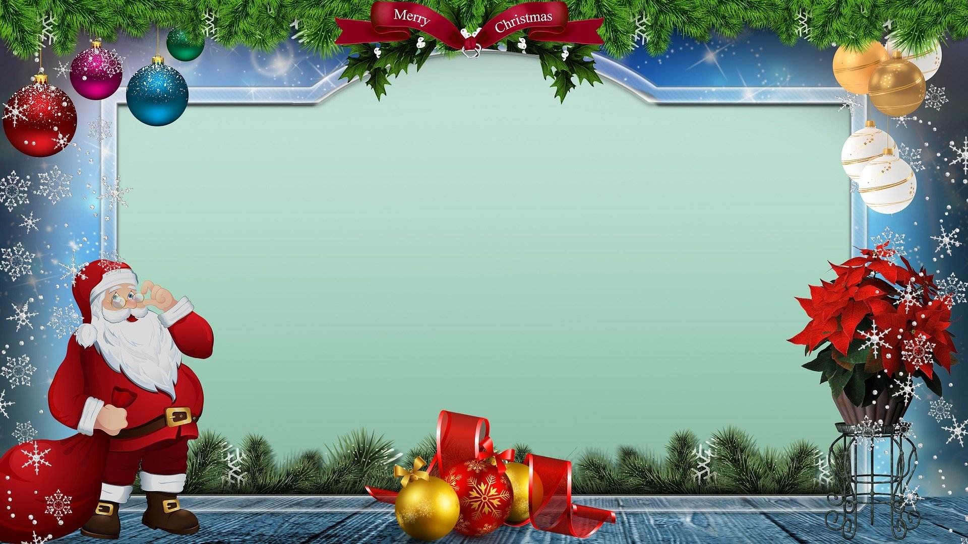  Blank Christmas Card by marucha