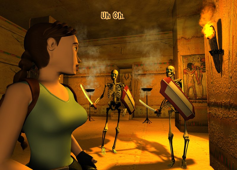 Lara Croft Tomb Raider video game tomb raider: the last revelation Image