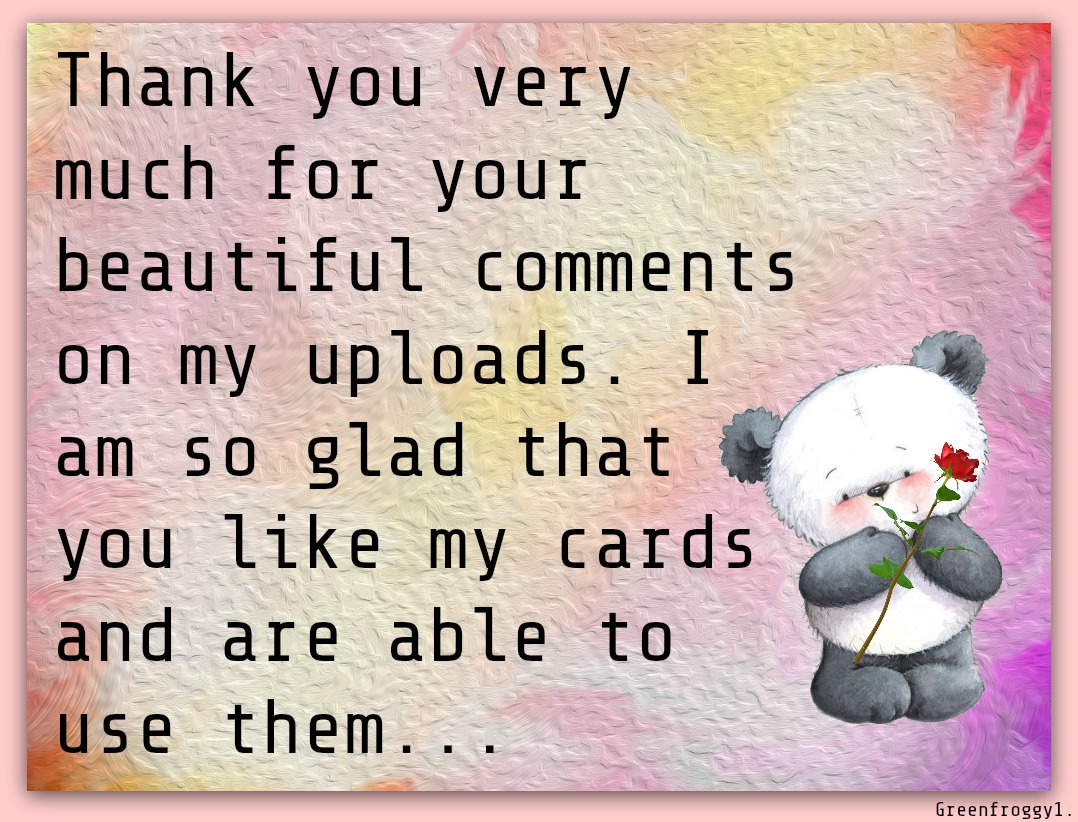 THANK YOU by GREENFROGGY1