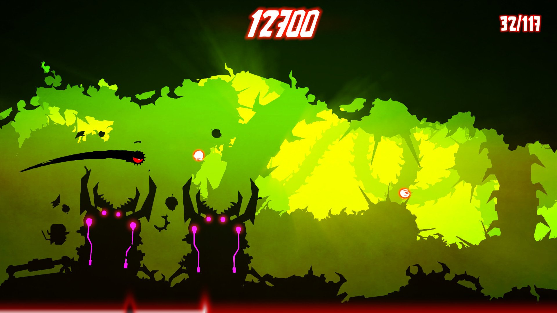 video game Odium to the Core Action monster neon Image