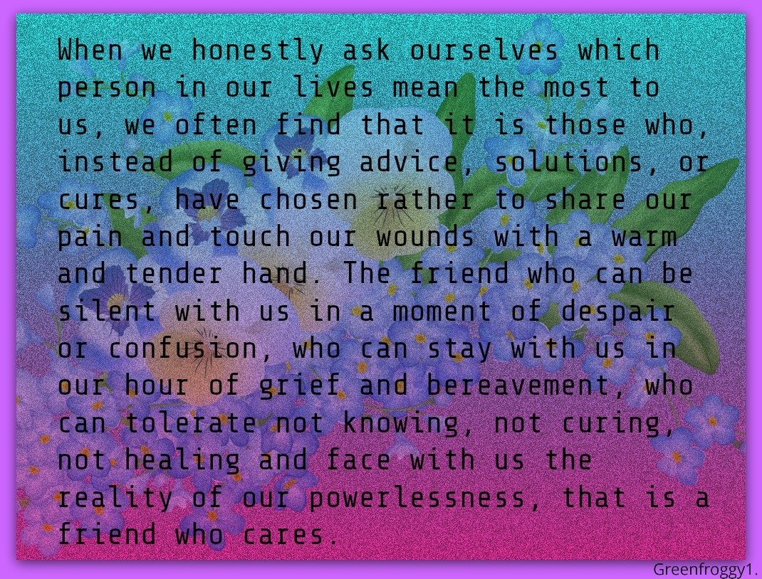  FRIEND WHO CARES
