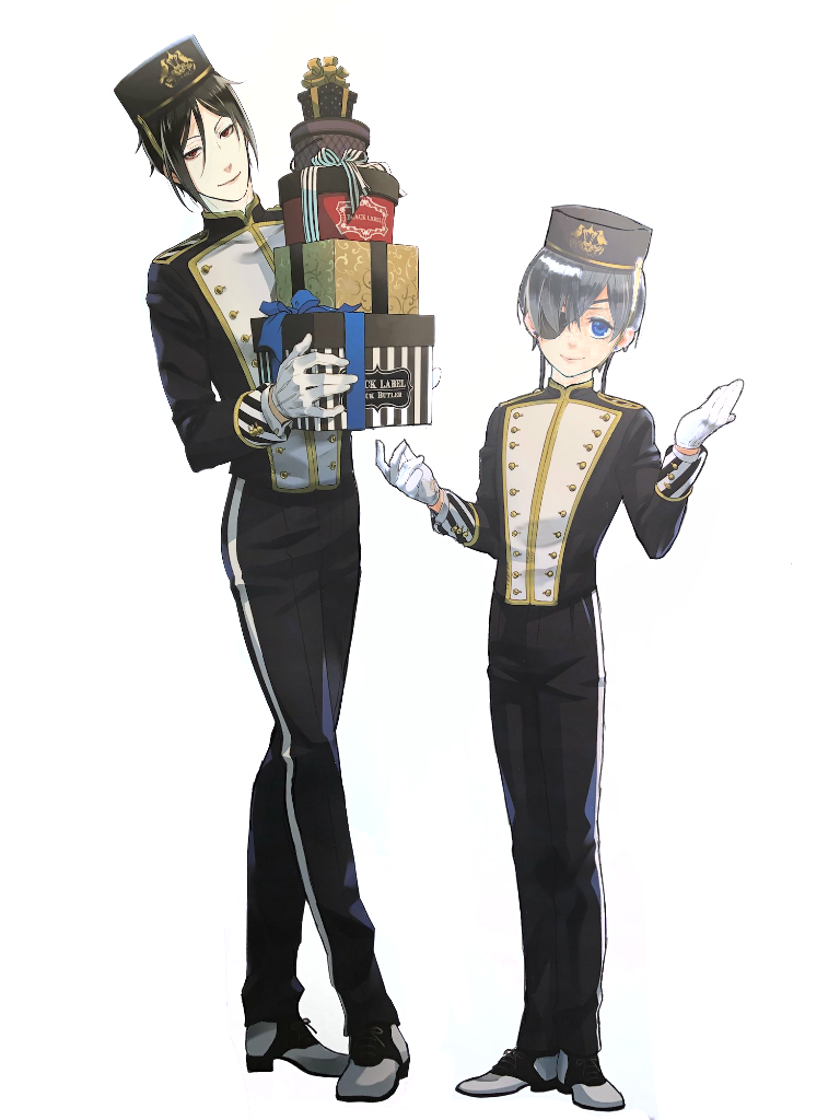  Sebastian Michaelis and Ciel phantomhive by Yana Toboso