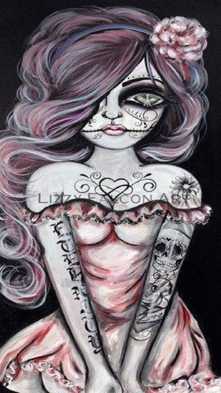 Tattoed Girl by Lizzy Falcon
