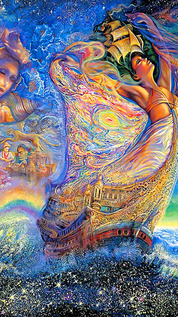 Josephine Wall Painting by Josephine Wall - Image Abyss