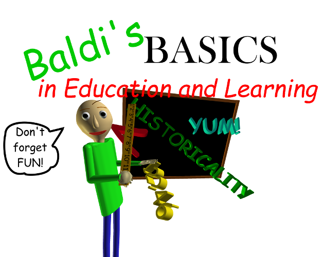 Baldi's Basics by https://www.deviantart.com/rgr98 on @DeviantArt | Baldi's  basics, Baldi's basics fanart, Basic