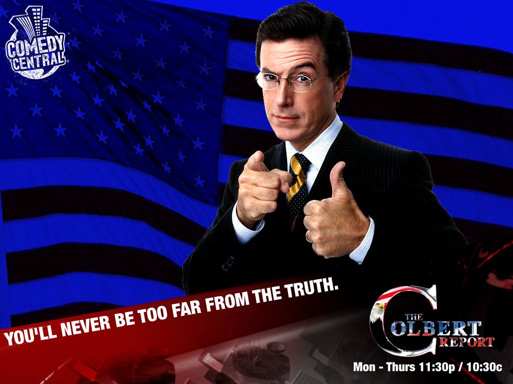 Stephen Colbert TV Show The Colbert Report Image