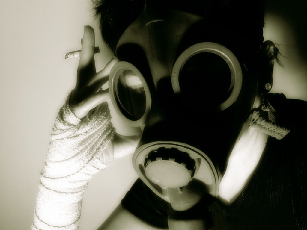 cool gas mask picure