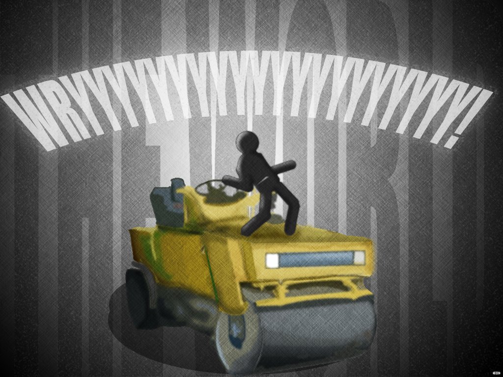 road roller funny Image