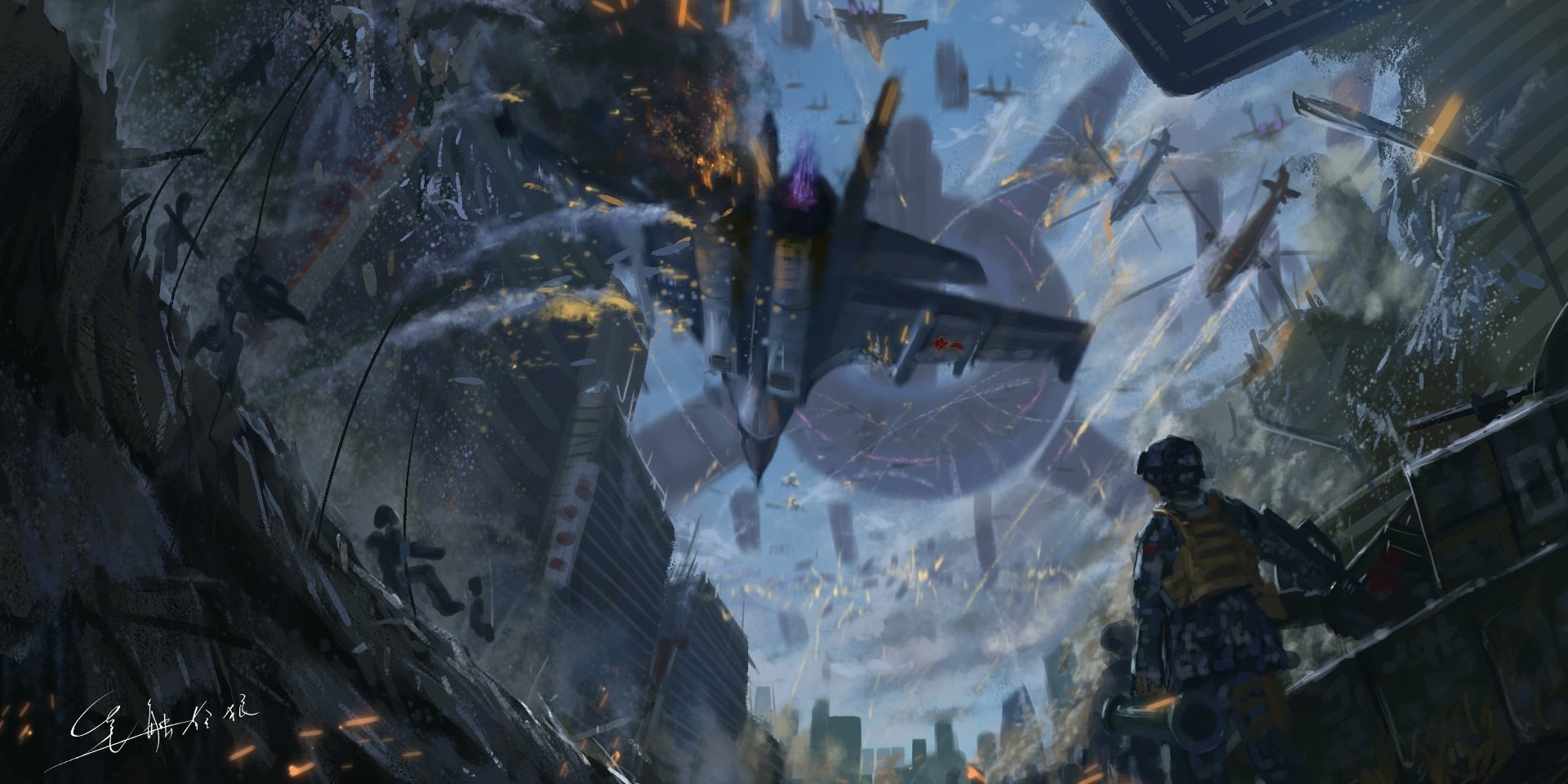 Anime military military anime Image