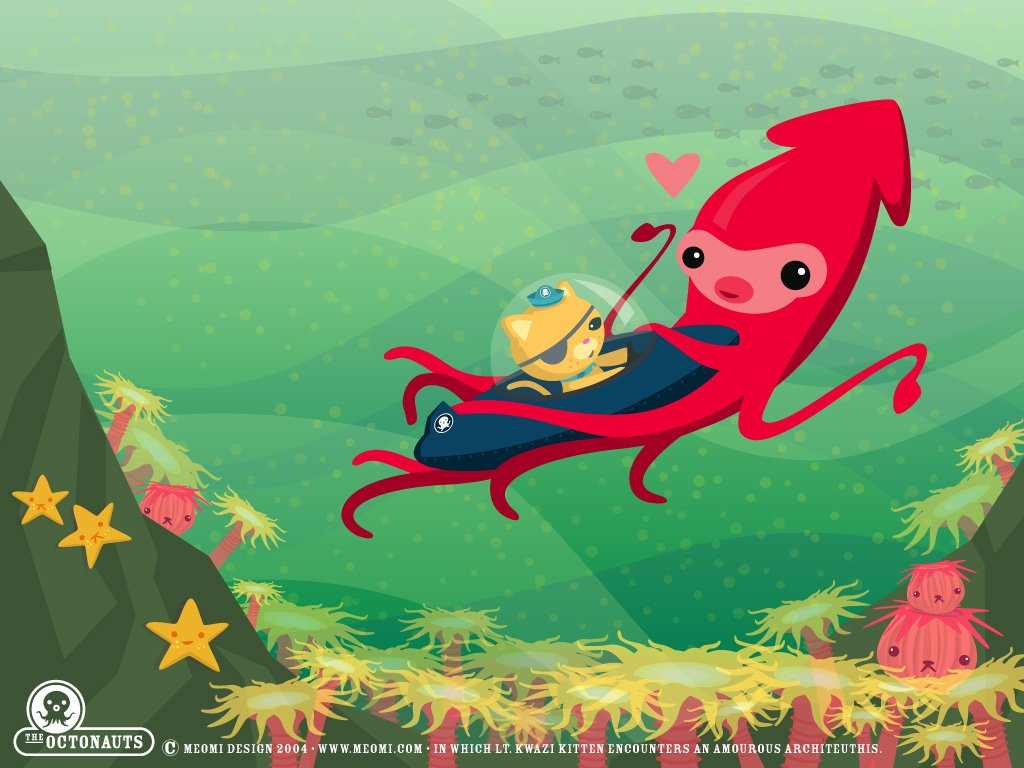squid cat TV Show The Octonauts Image