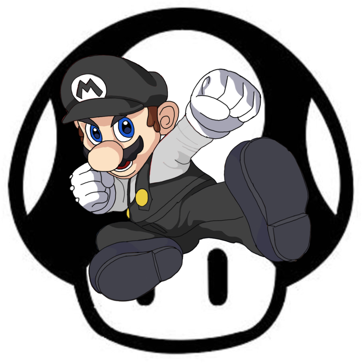  Mario in his smash alternate costume #4 by SuperSloth553