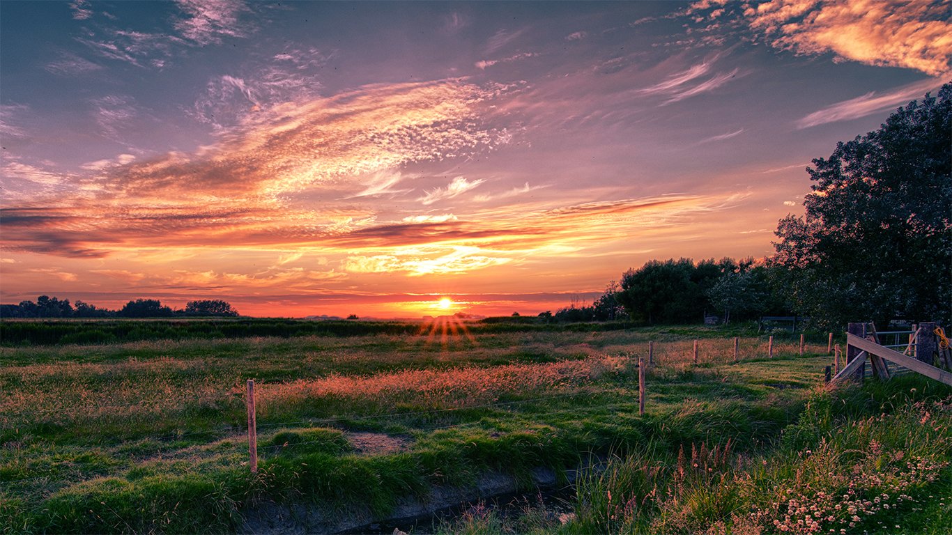 nature sunset Image