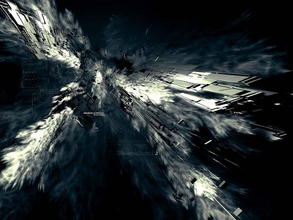 Abstract Depths: A Journey into Darkness