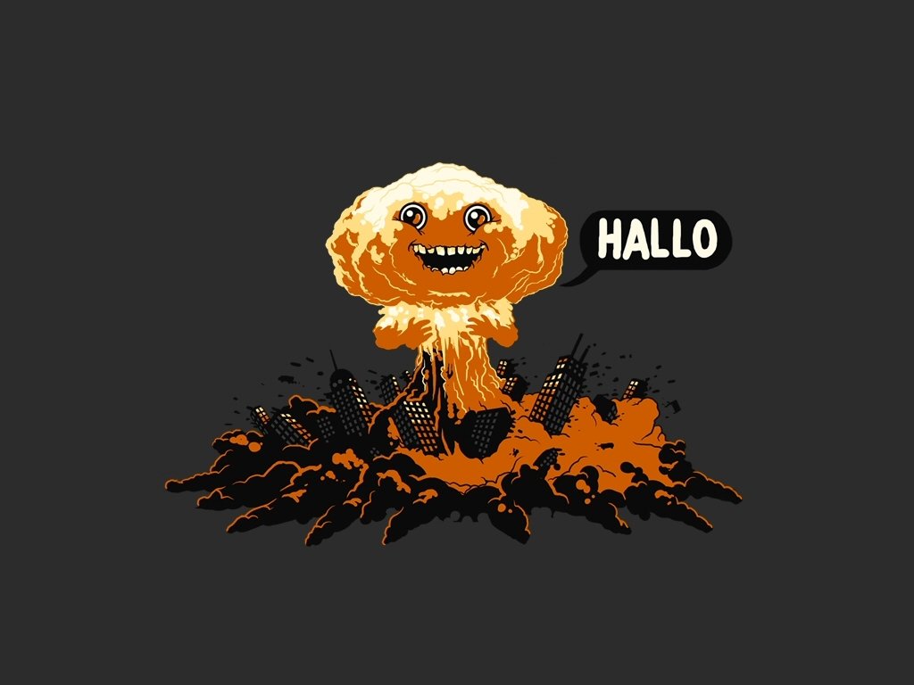 mushroom cloud funny Image