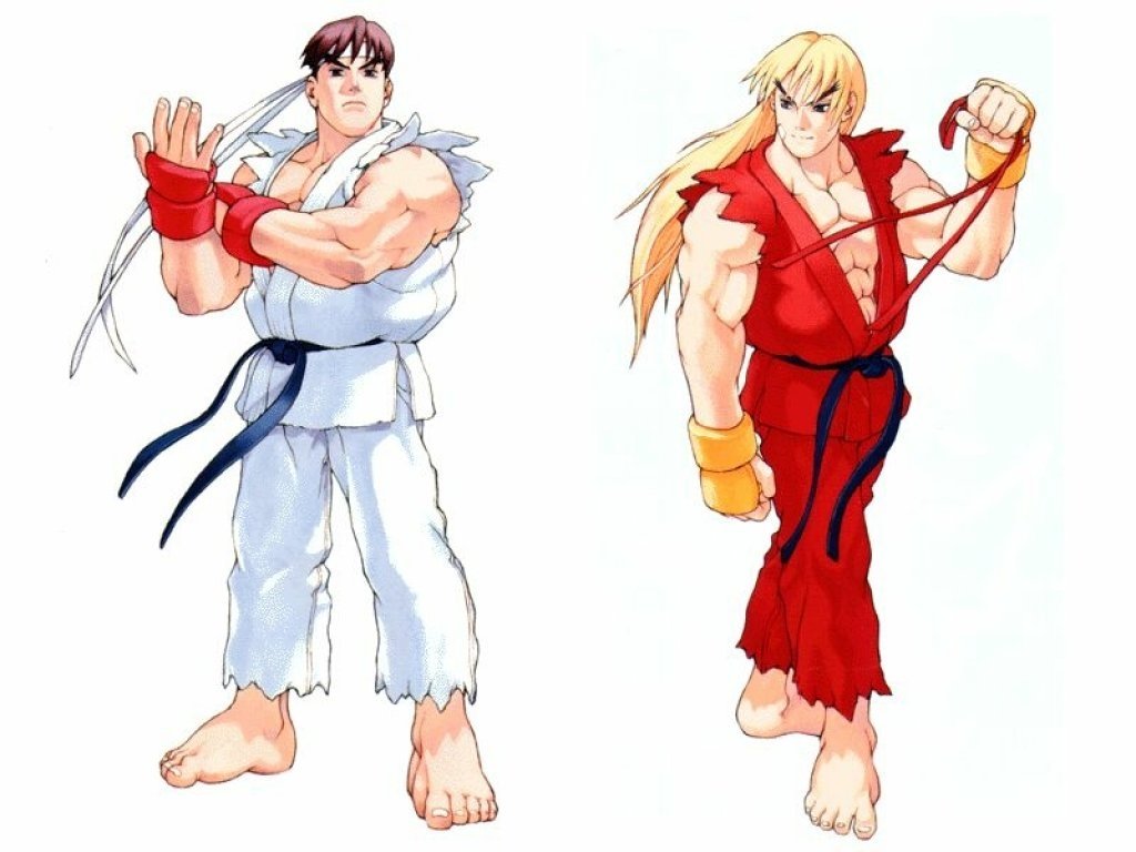 Video Game Street Fighter Ryu (Street Fighter) Ken Masters Image. 