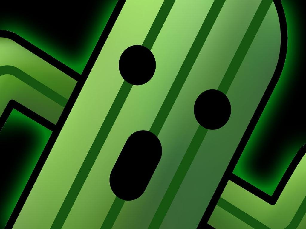 A cartoon-style cactus with a surprised expression and distinct green stripes, set against a vibrant green background, adds a humorous touch to the image.