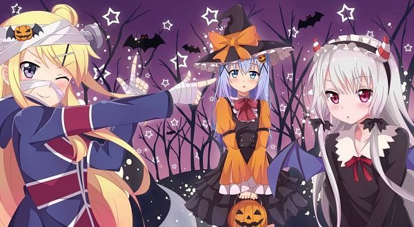 Download Sophie Twilight Tonari No Kyuuketsuki-san Chino Kafū Karen Kujou Is The Order A Rabbit Kin-iro Mosaic Anime Crossover Image