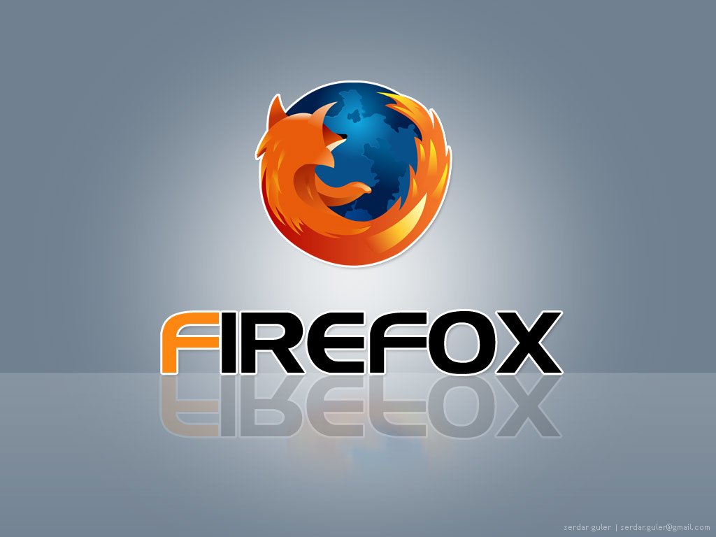 A sleek logo of Firefox, featuring a stylized orange fox encircling a blue globe, on a smooth gray background, representing technology and web browsing.