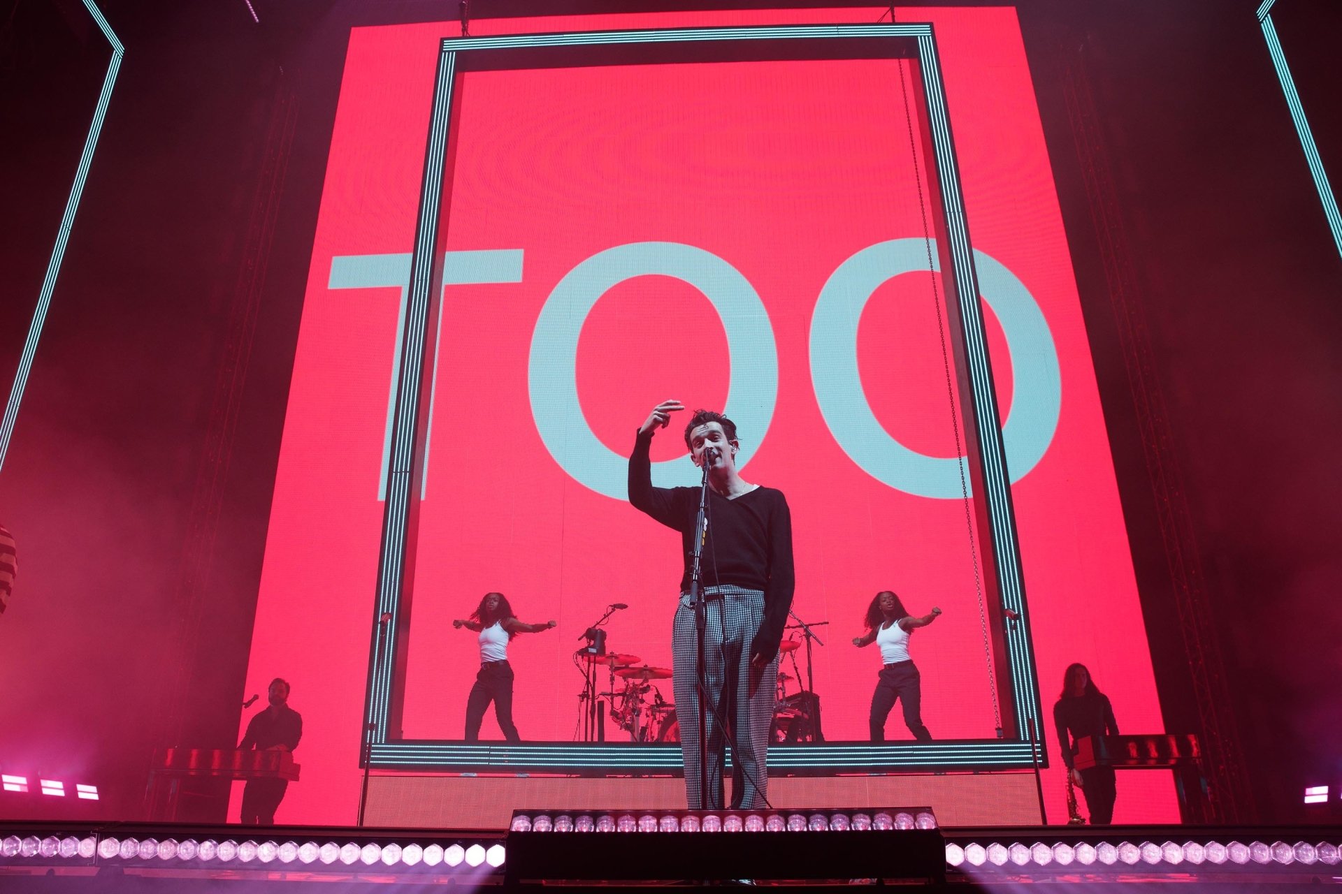 music The 1975 concert performer stage Image
