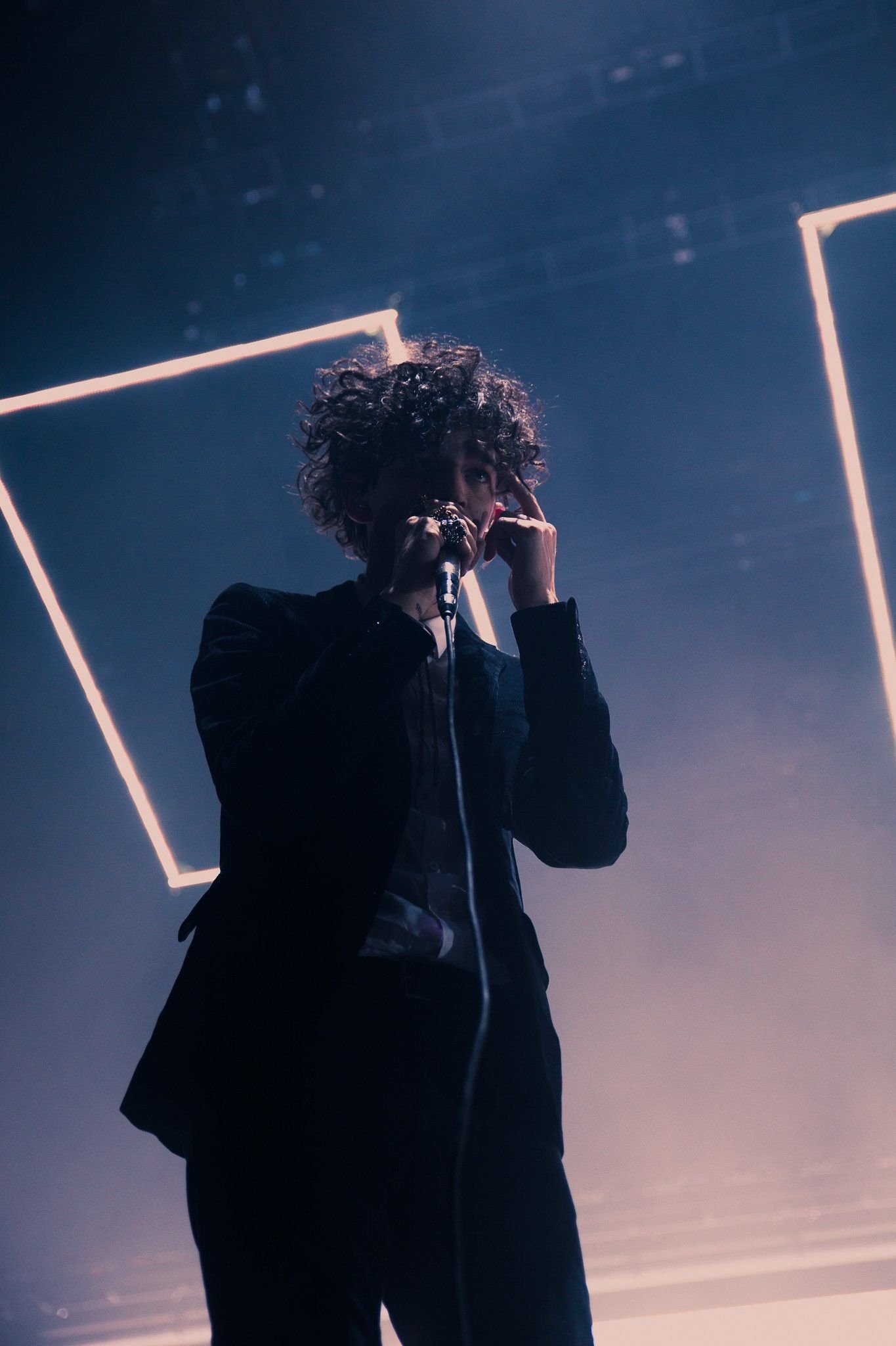 music The 1975 concert performer stage Image