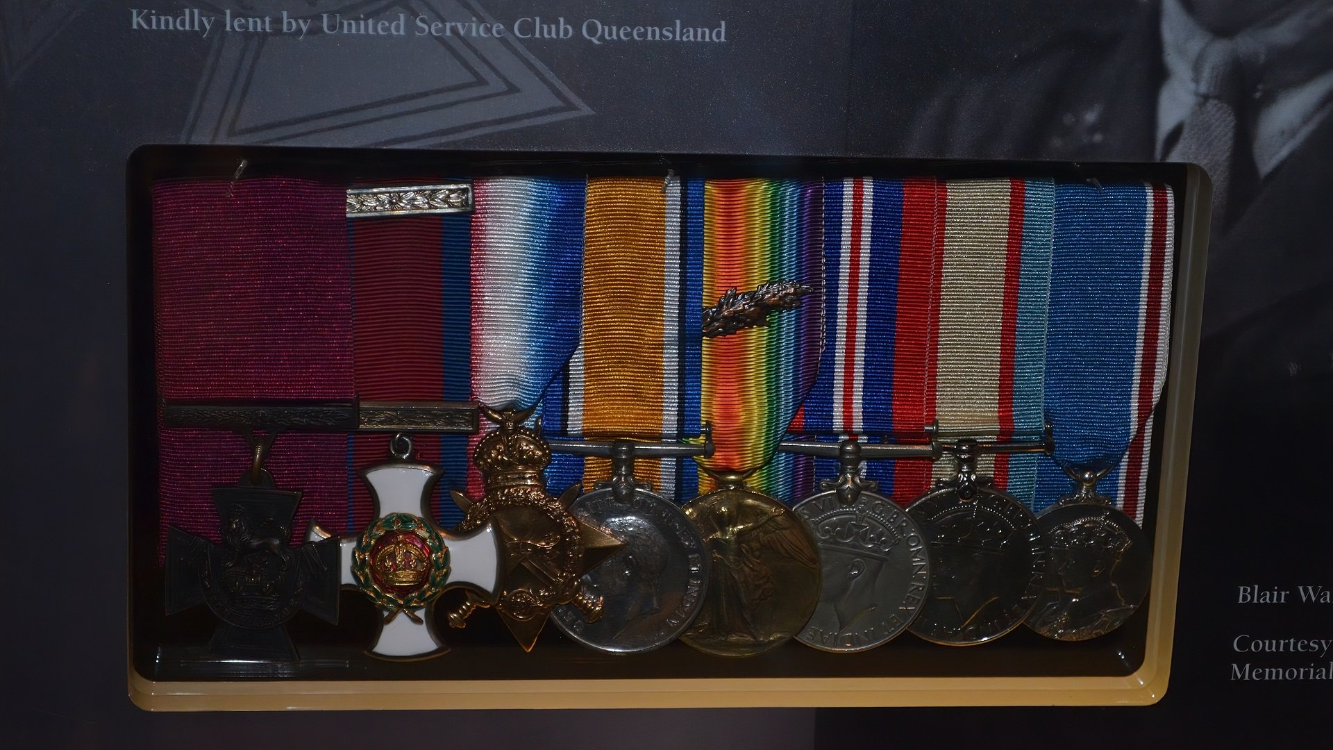  Major Blair Anderson Wark Medals, Queensland Museum, Brisbane