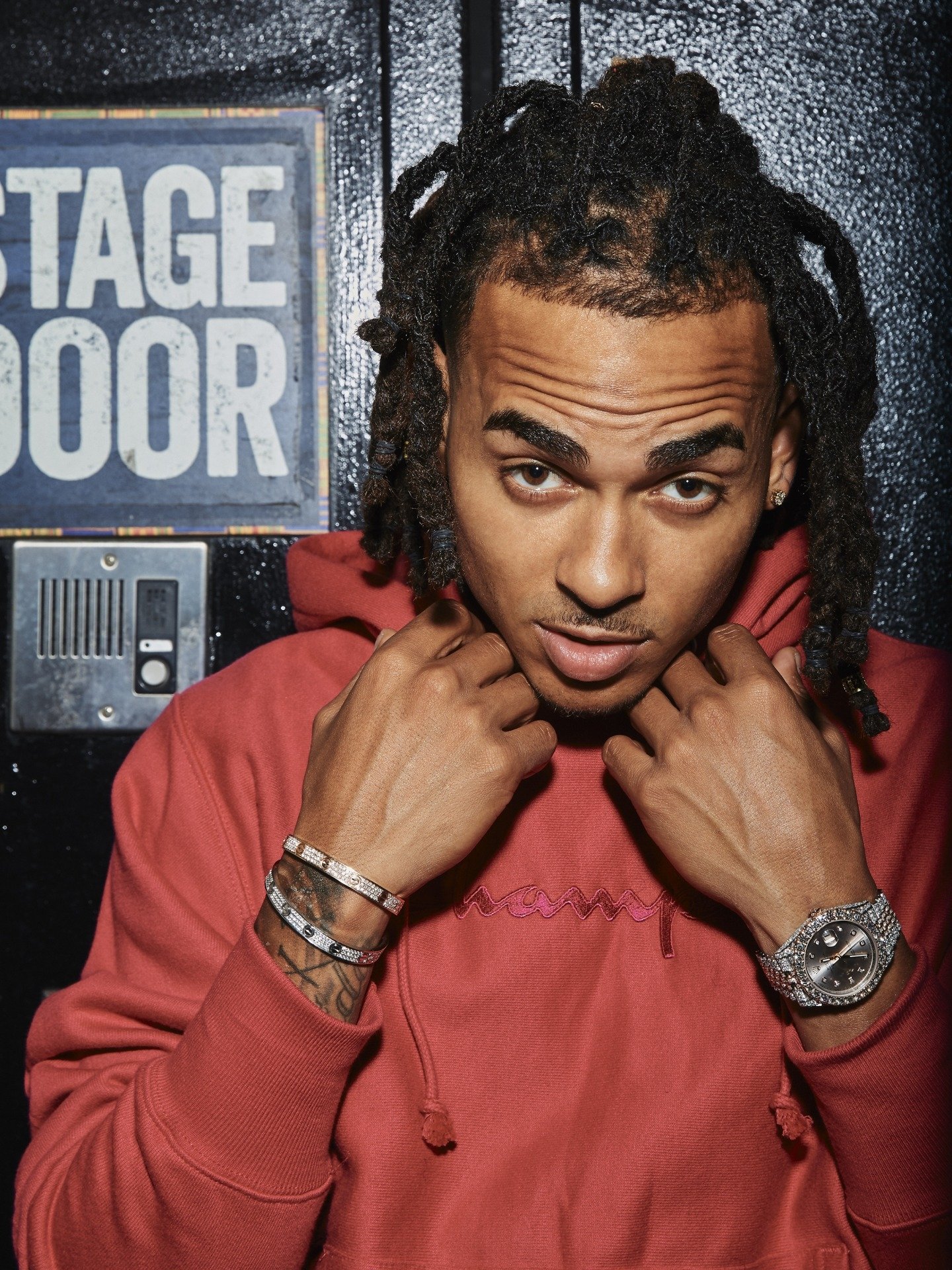 music Ozuna portrait fashion accessories Image
