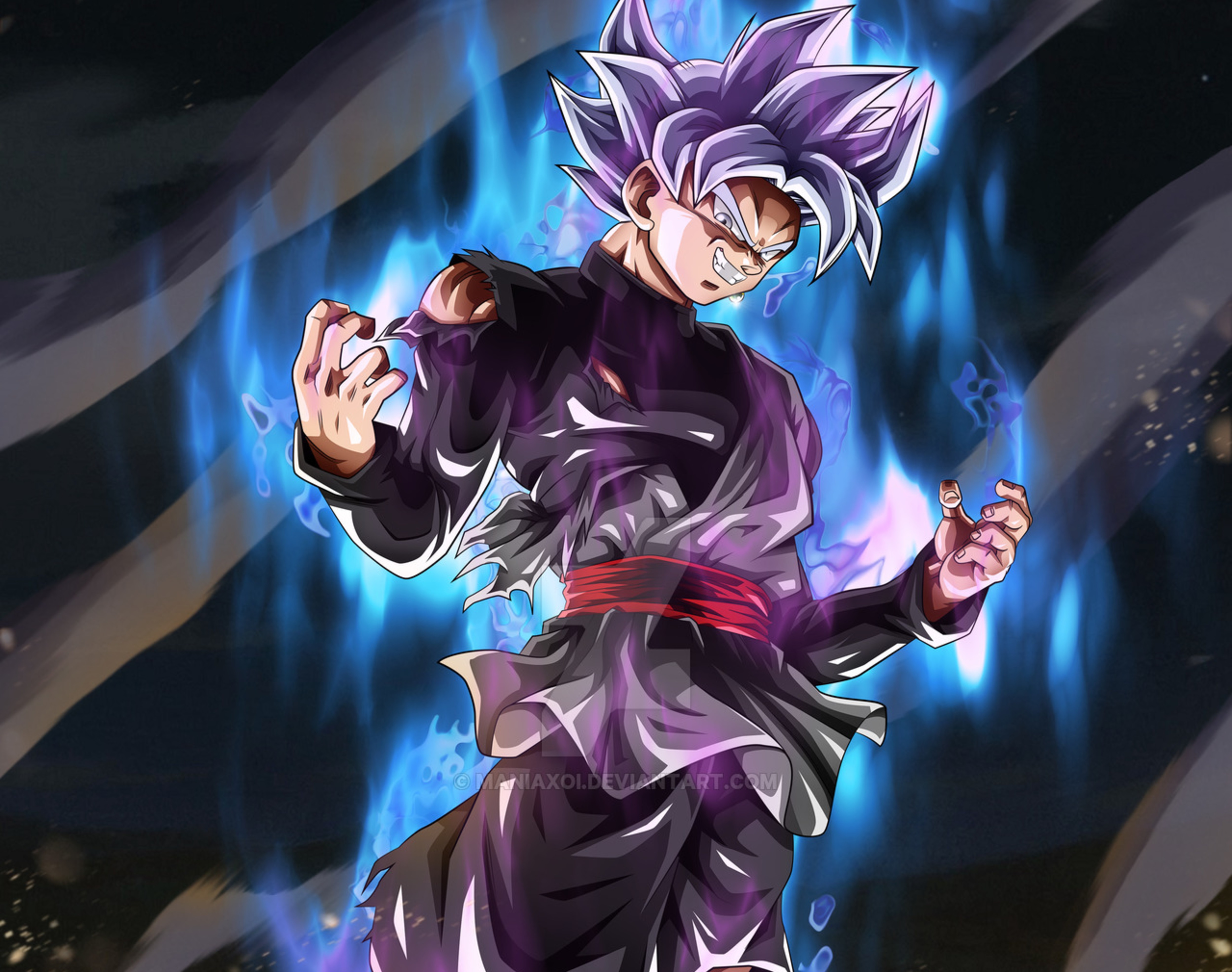 Black Goku Ultra by Maniaxoi