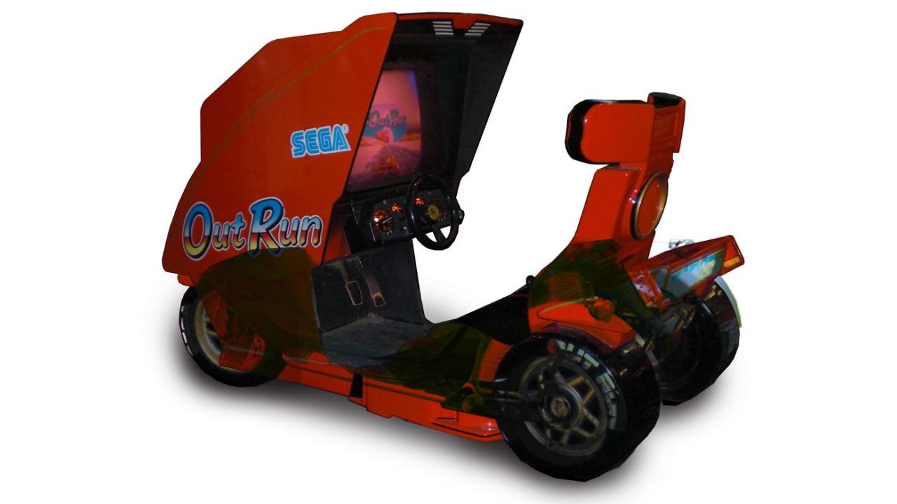 video game Out Run 3-D Image