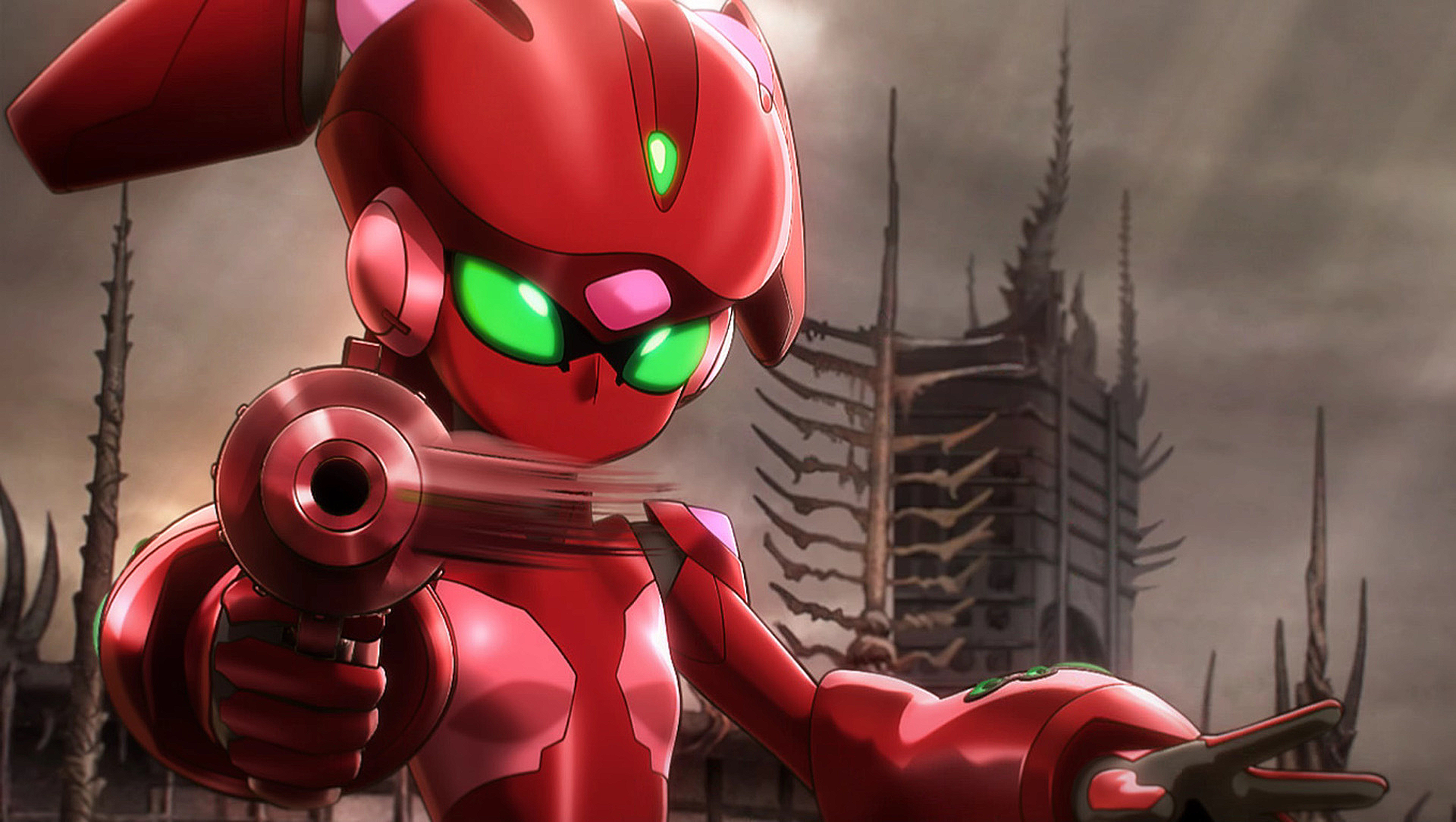 Yuniko Kouzuki Scarlet Rain Anime Accel World Image