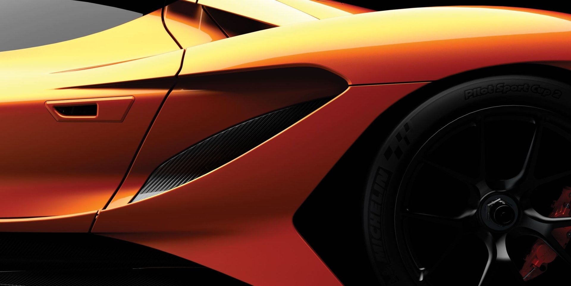 orange car supercar vehicle Apollo Arrow Image