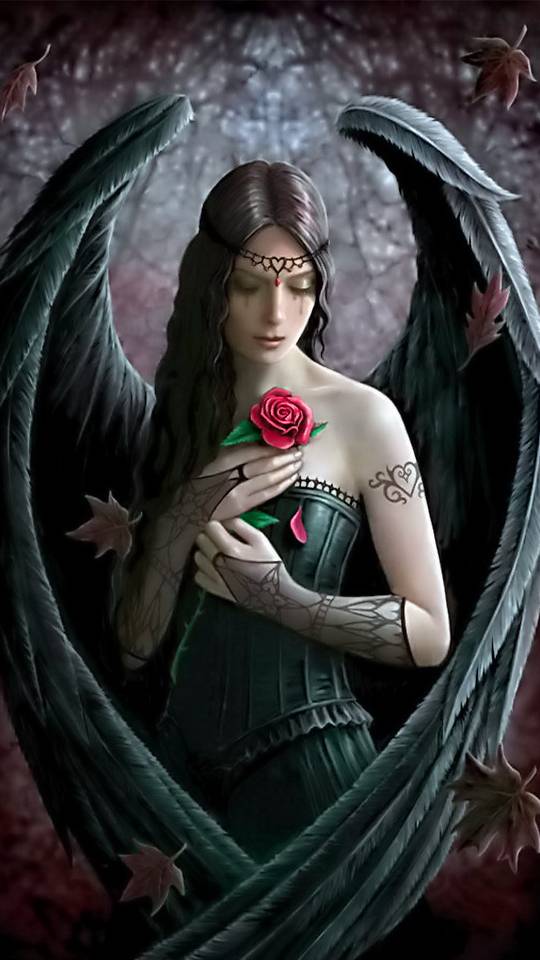 Sad Gothic Angel