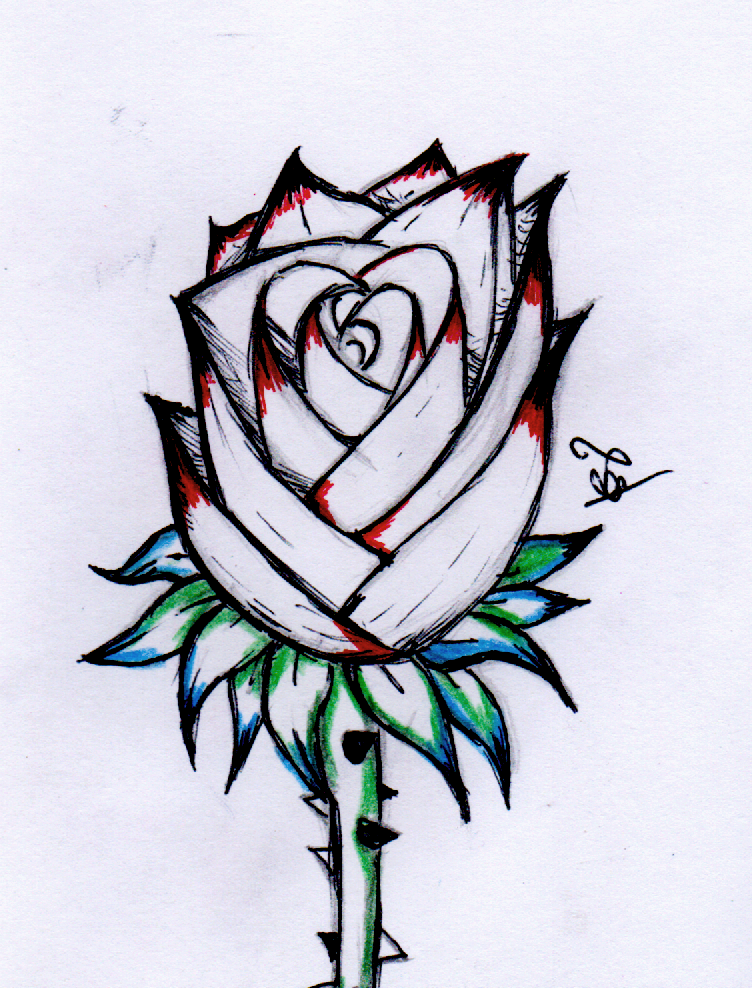 flower artistic rose Image