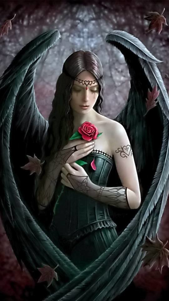  Sad Gothic Angel