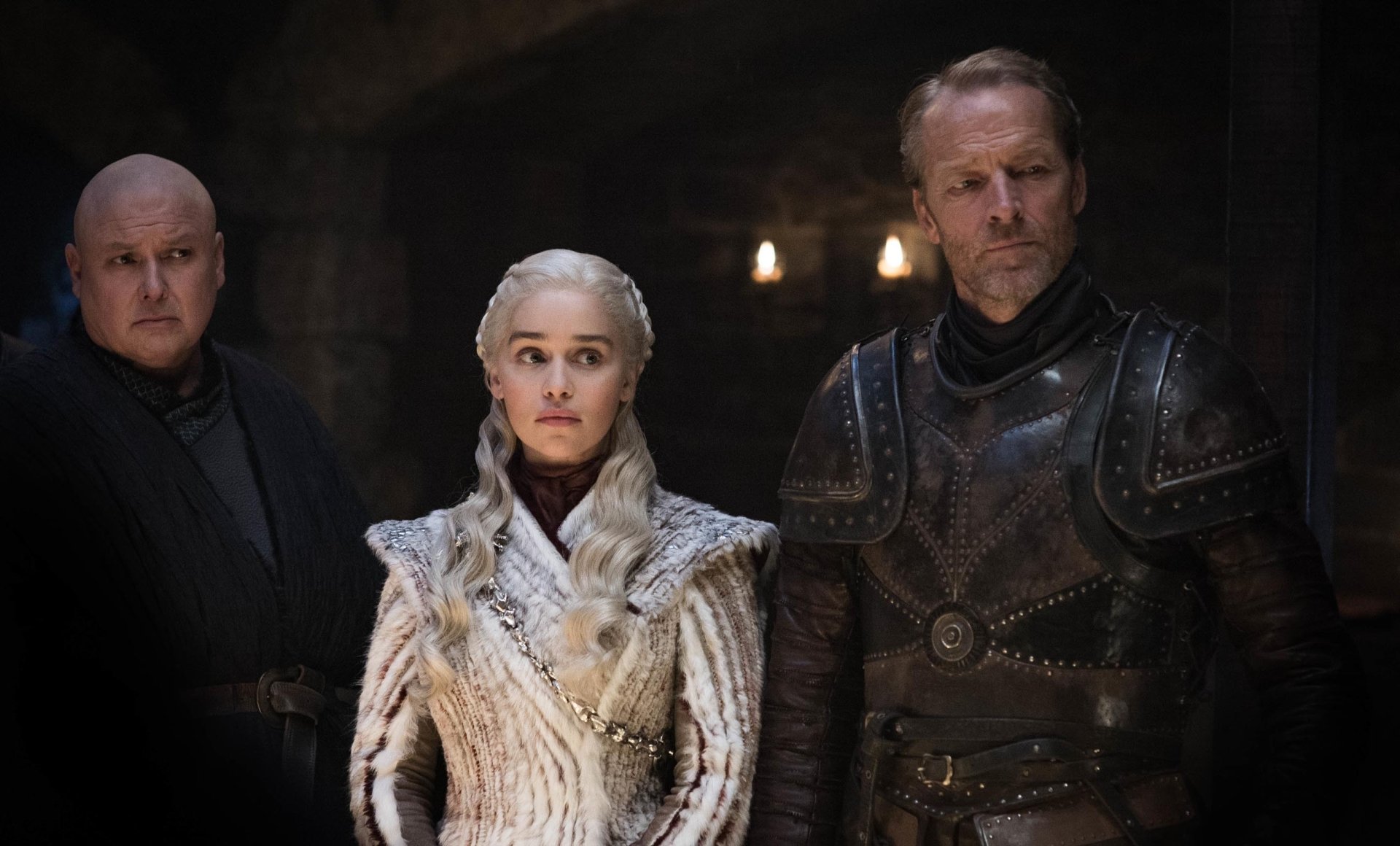 Jorah Mormont Daenerys Targaryen Lord Varys TV Show Game Of Thrones Image