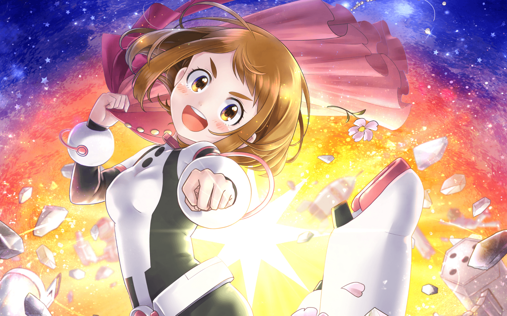 Download Brown Hair My Hero Academia Ochaco Uraraka Image