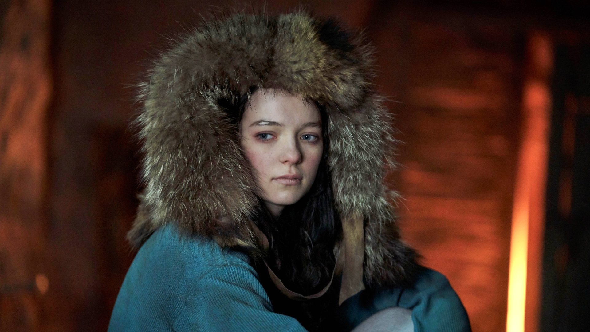TV Show hanna portrait woman fur hood Image