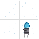 video game Space Abyss pixel art illustration blue Image