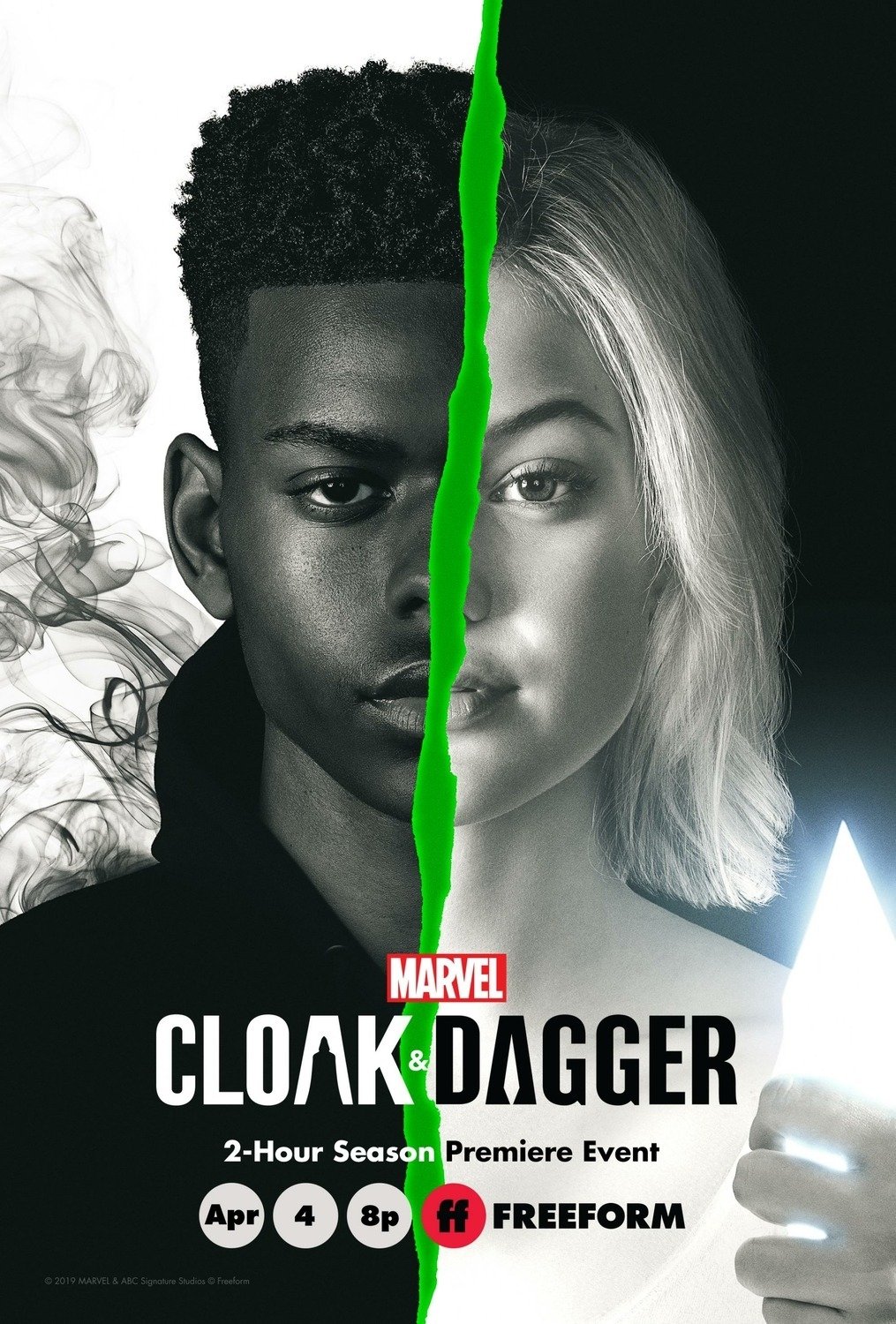 Aubrey Joseph Olivia Holt TV Show Cloak & Dagger Image
