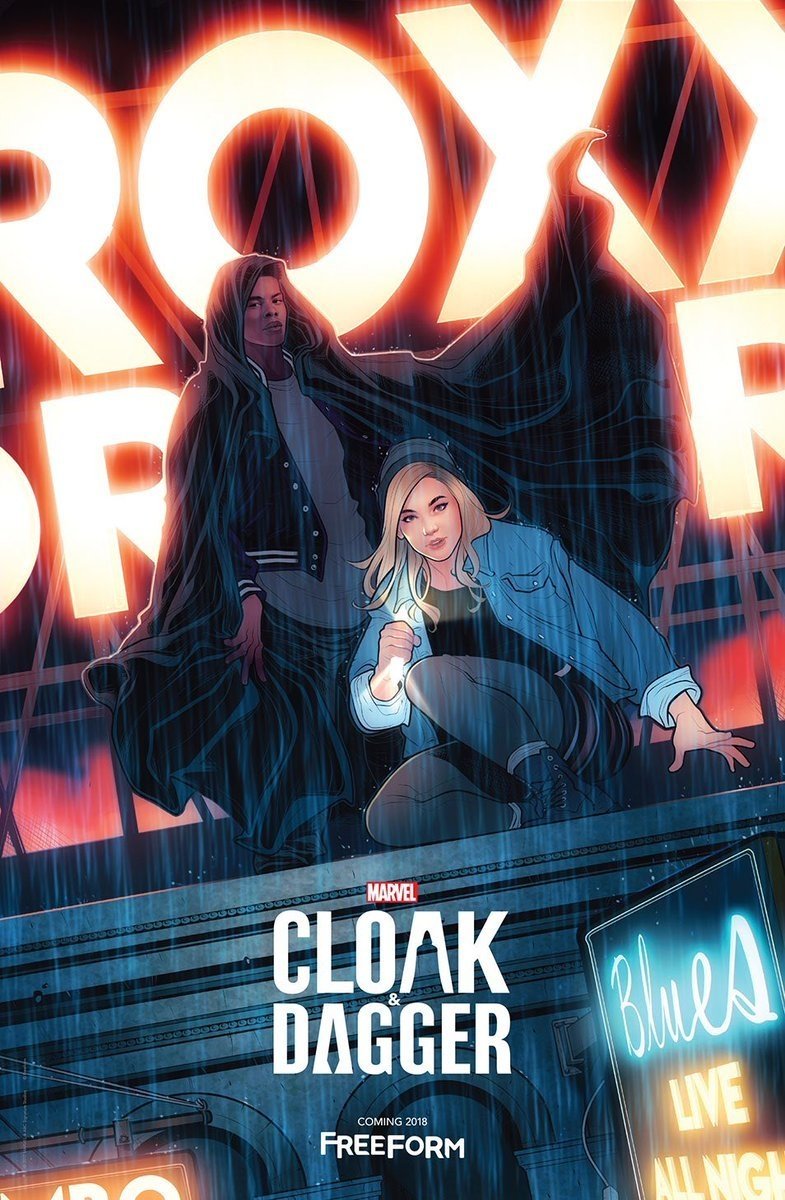 Aubrey Joseph Olivia Holt TV Show Cloak & Dagger Image