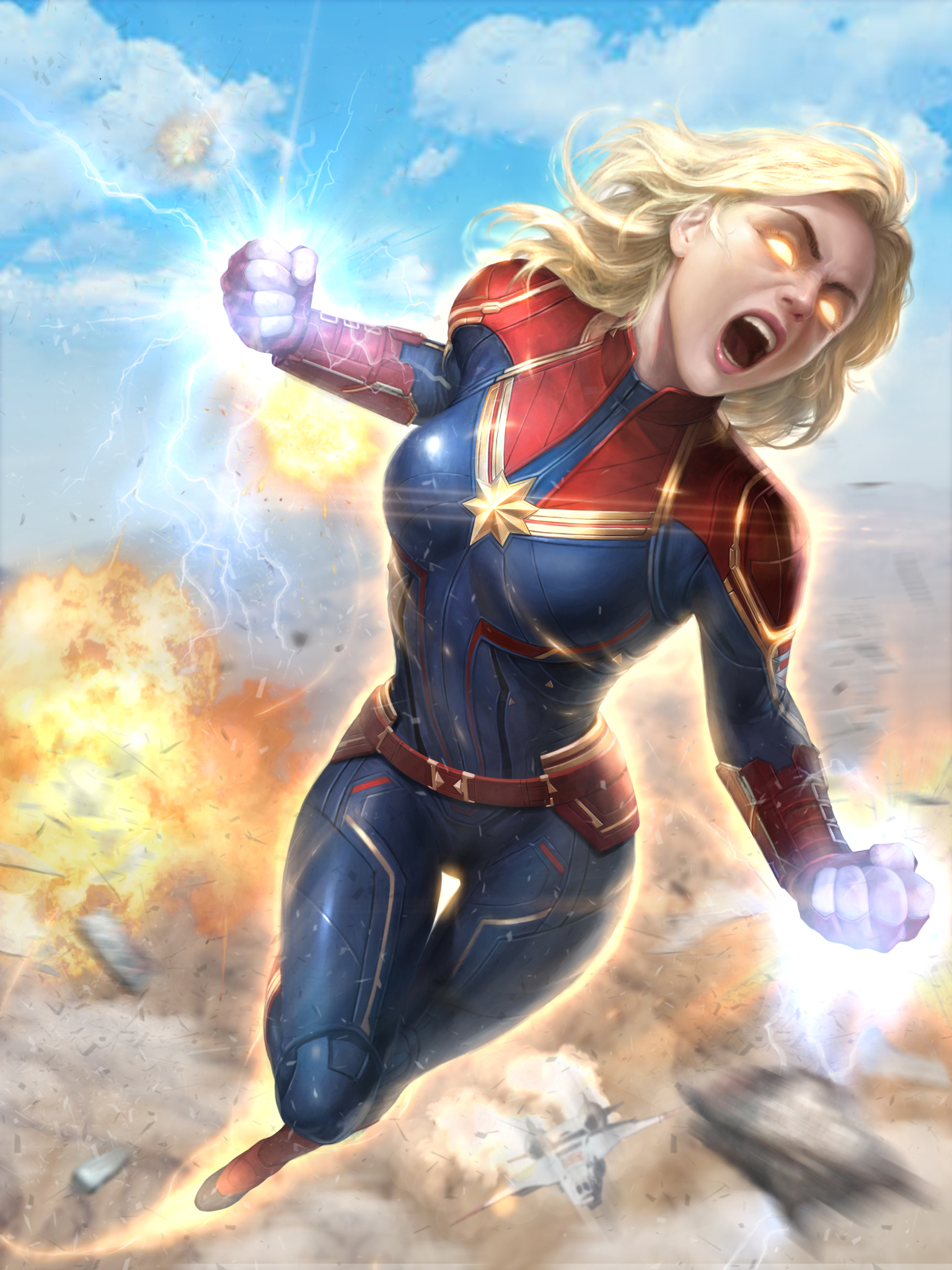 Captain Marvel Picture.