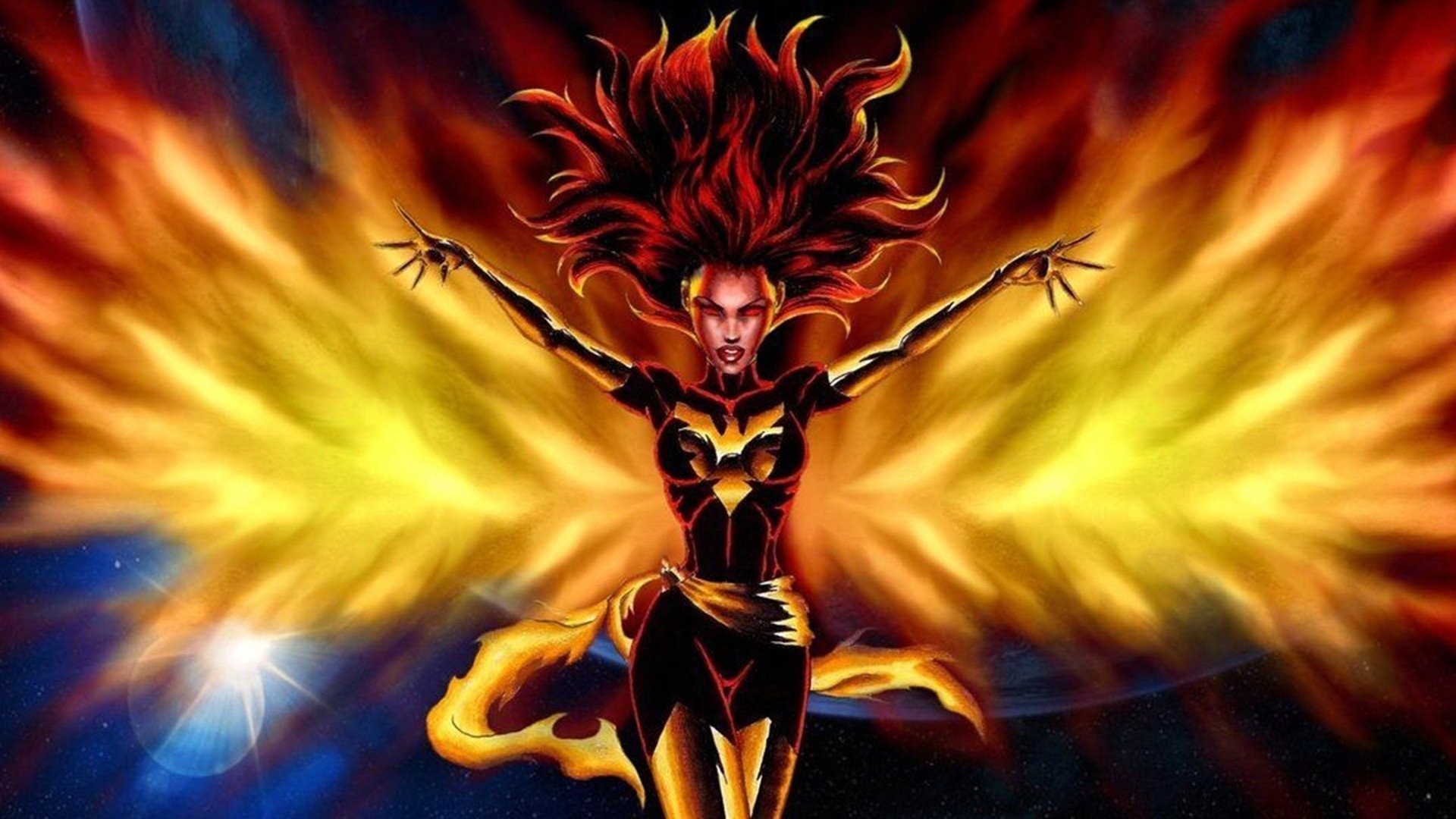 Jean Grey Comic Dark Phoenix Image