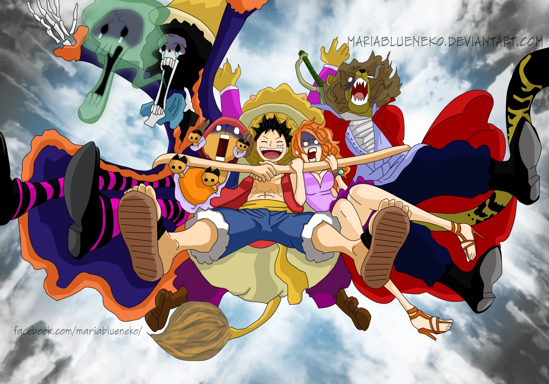 One Piece Family by MariaBlueNeko - Image Abyss