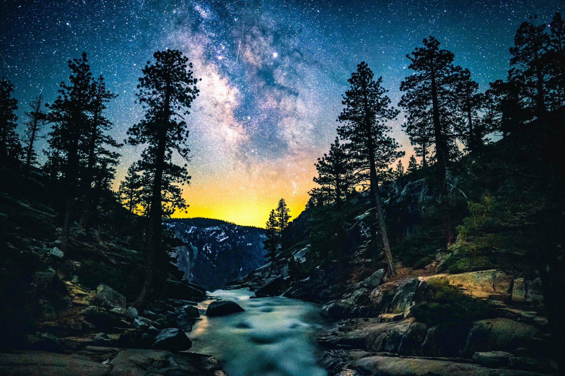 star nature night Image