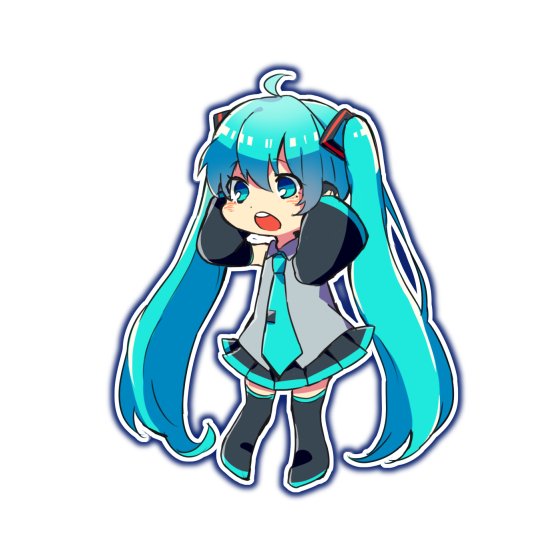 chibi Vocaloid Hatsune Miku Image