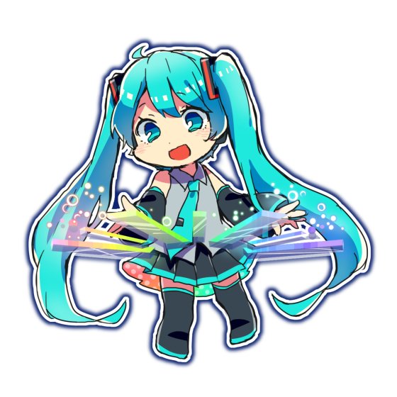 chibi Vocaloid Hatsune Miku Image