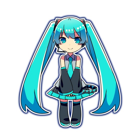 chibi Vocaloid Hatsune Miku Image
