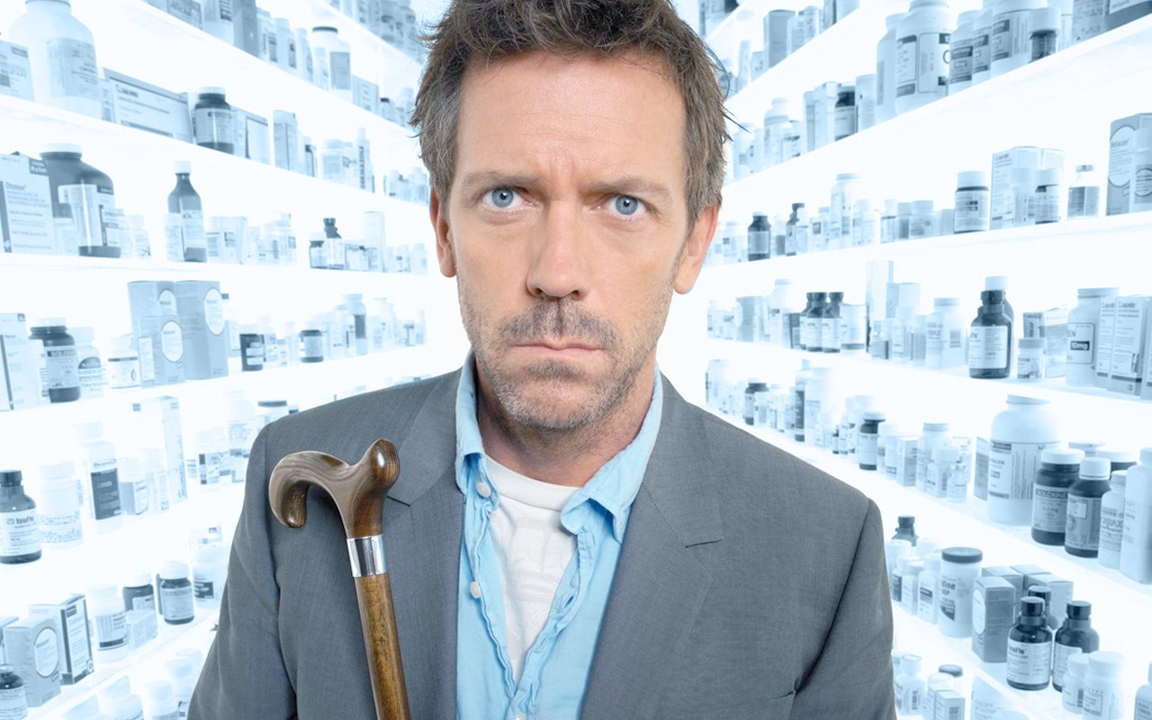 Gregory House Hugh Laurie TV Show house Image