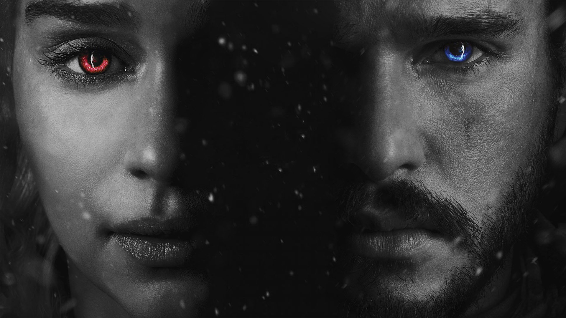 Emilia Clarke Kit Harington Daenerys Targaryen Jon Snow TV Show Game Of Thrones Image