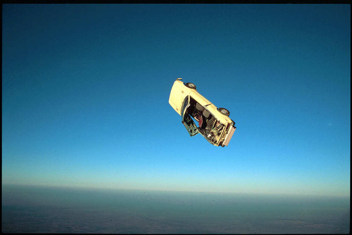 Skydiving Car Image Abyss