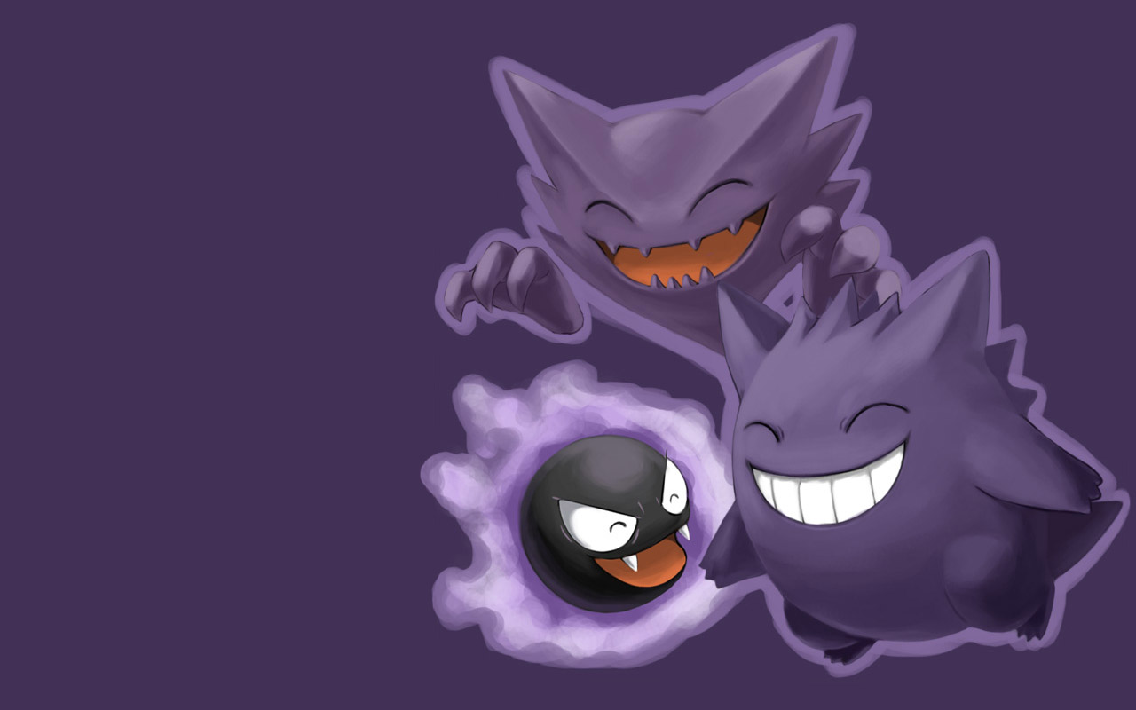 Grinning Gengar Pokemon GIF